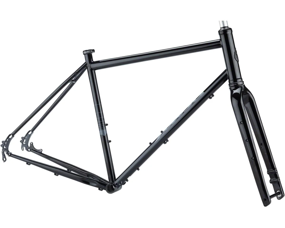 Salsa Vaya Gravel/Touring Bike Frameset (Black) (54cm)